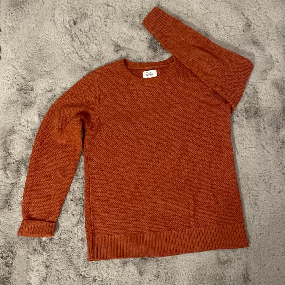 Women's Orange Sweater